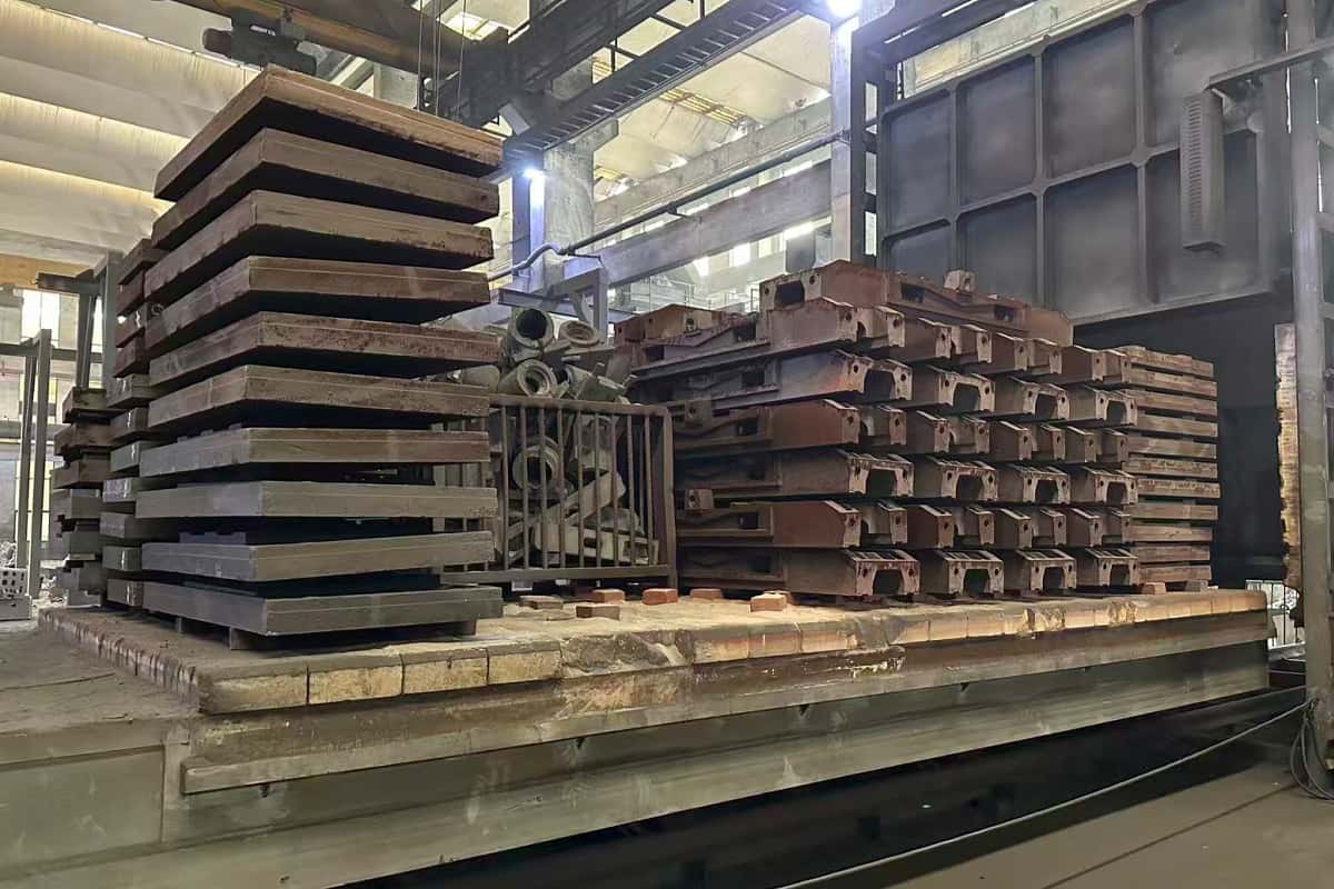 KBR’s thermal aging for machine tool bed & worktable castings