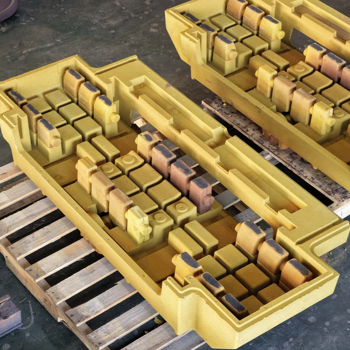 Coated sand process - sand shell