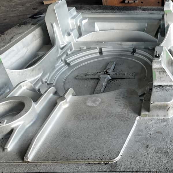 Resin sand casting - wooden mold